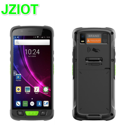 JZIOT V9000P 5.5 inch Portable Android 9.0 UHF HF LF RFID Reader 1D 2D Barcode Scanner PDA