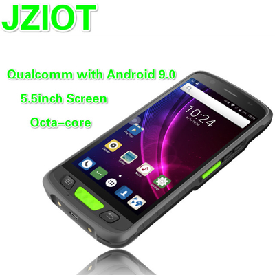 JZIOT V9000P 5.5 inch Android 9.0 Handheld UHF RFID Reader with Built-in Antenna PDA