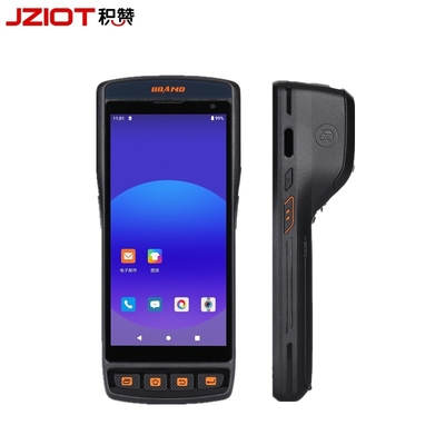 Android 11 PDA Android Industrial Handheld Terminal Rugged Pda Built-In Printer Barcode Scanner
