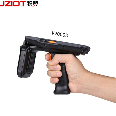 5.5 inch handheld rugged industrial 4GB RAM UHF RFID industrial PDA with pistol for logistics