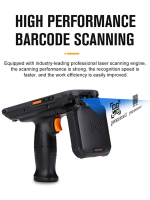 Long Range Portable RFID Scanner Android UHF Handheld PDA with 4G wifi Wireless Inventory uhf rfid reader handheld pda